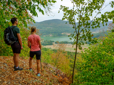 Wandern auf dem Frankenalb Panoramaweg © Thomas Geiger Wandern auf dem Frankenalb Panoramaweg © Thomas Geiger