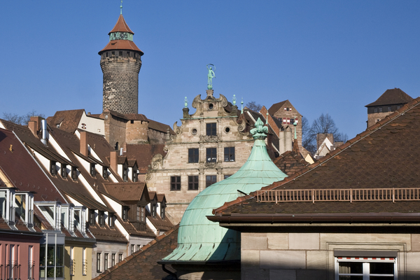 Ansicht auf das Stadtmuseum Nürnberg im Fembohaus