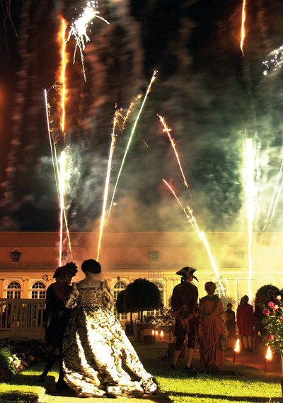 Feuerwerk der Rokoko-Festspiele Ansbach