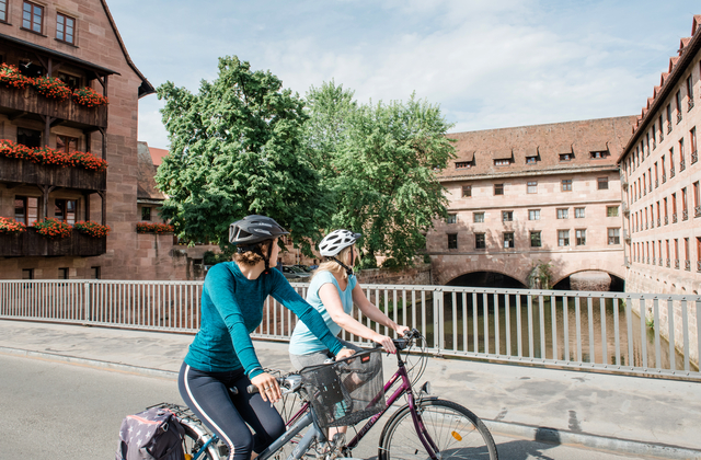 Fahrrad fahren in Nürnberg