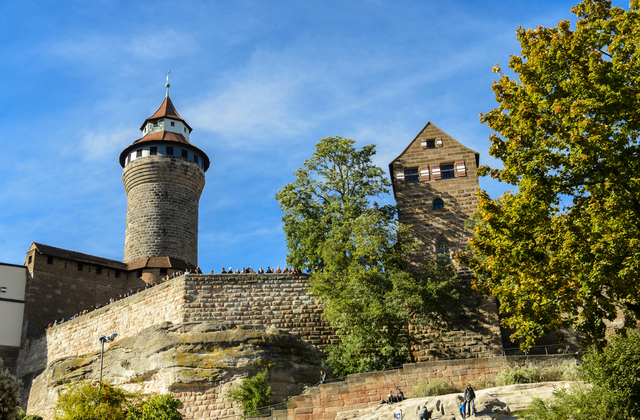 Die Kaiserburg mit dem Sinwellturm