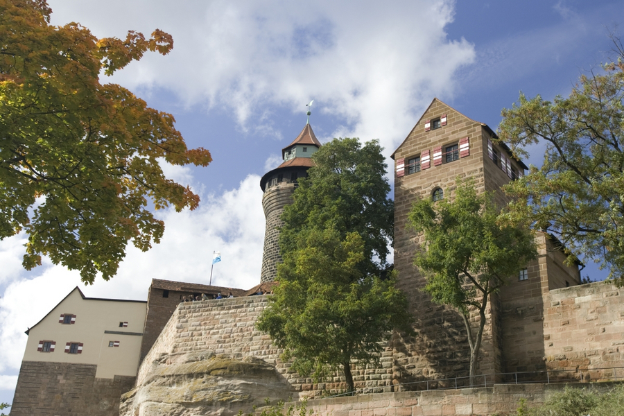 Kaiserburg und Befestigung im Wandel der Zeit