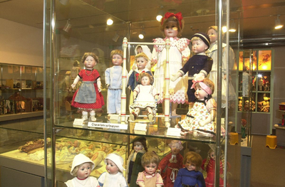 Ausstellung im Spielzeugmuseum