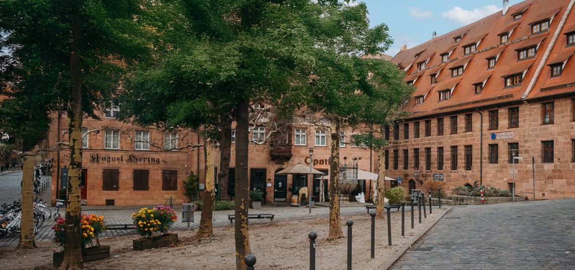 Blick auf den Unschlittplatz 