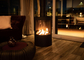 Eco Lodges Floating Village Brombachsee - Kamin in der Wasservilla - &copy; Eco Lodges GmbH