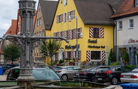 Hotel-Restaurant Nürnberger Hof - Aussenansicht Eingang