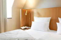 Melter Hotel & Apartments - Bett Doppelzimmer