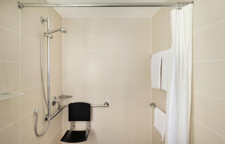 Ramada by Wyndham Nürnberg Parkhotel - Ramada Nuernberg Parkhotel - Accessible Bathroom -